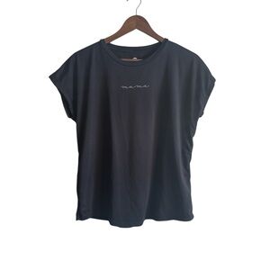 Kindred Bravely Mama Nursing Black Tee Medium